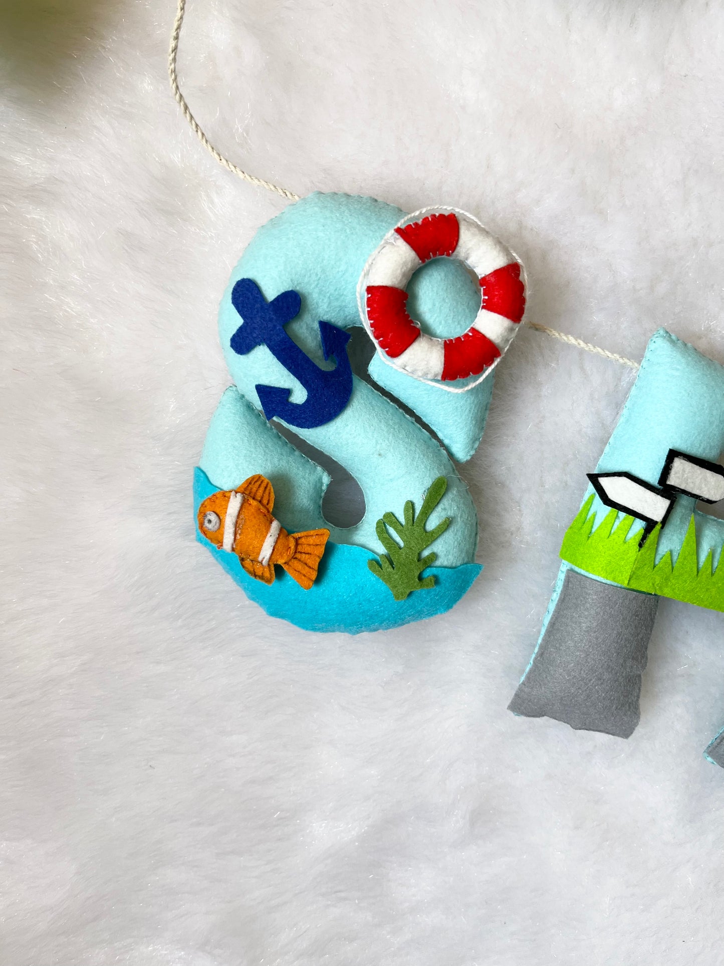 Multi Theme Name Bunting