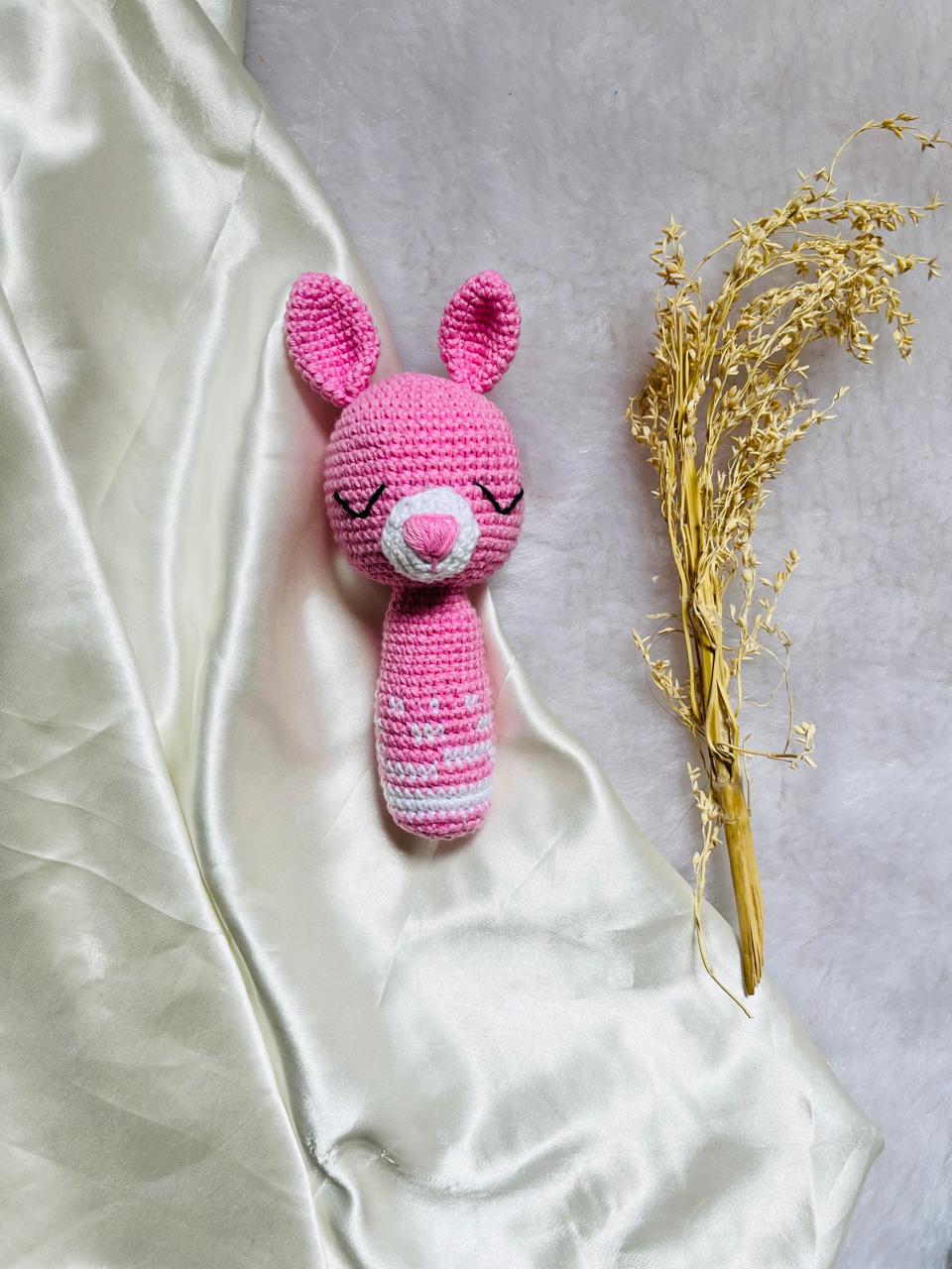 Crochet Rattle Ilama