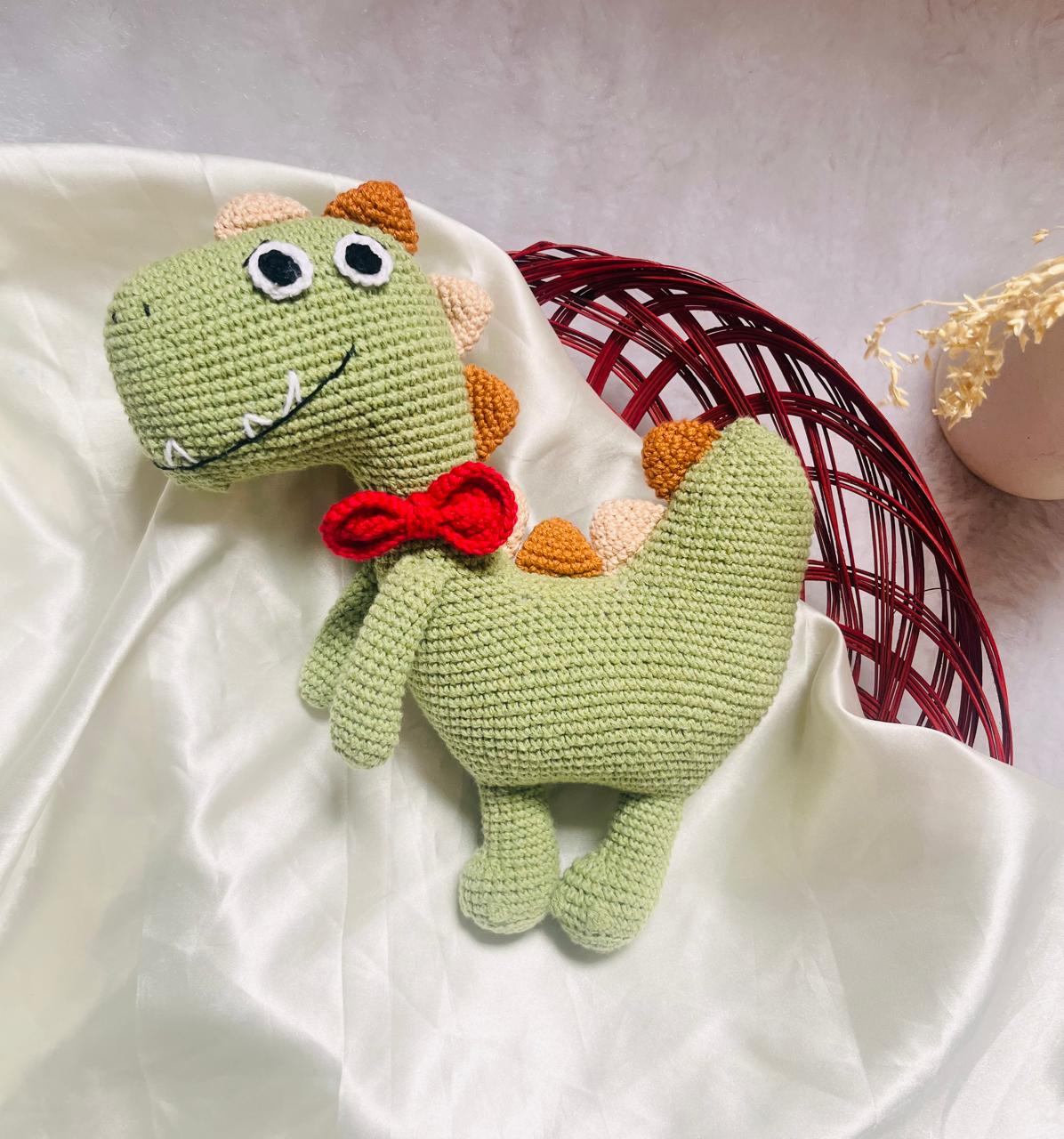 Crochet Toys Dino Big Size 12 inch