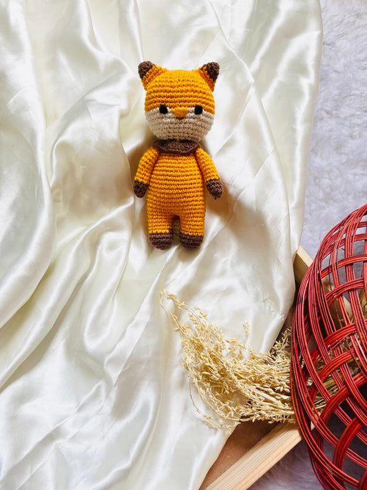 Crochet Toys Fox Small Size 6 inch