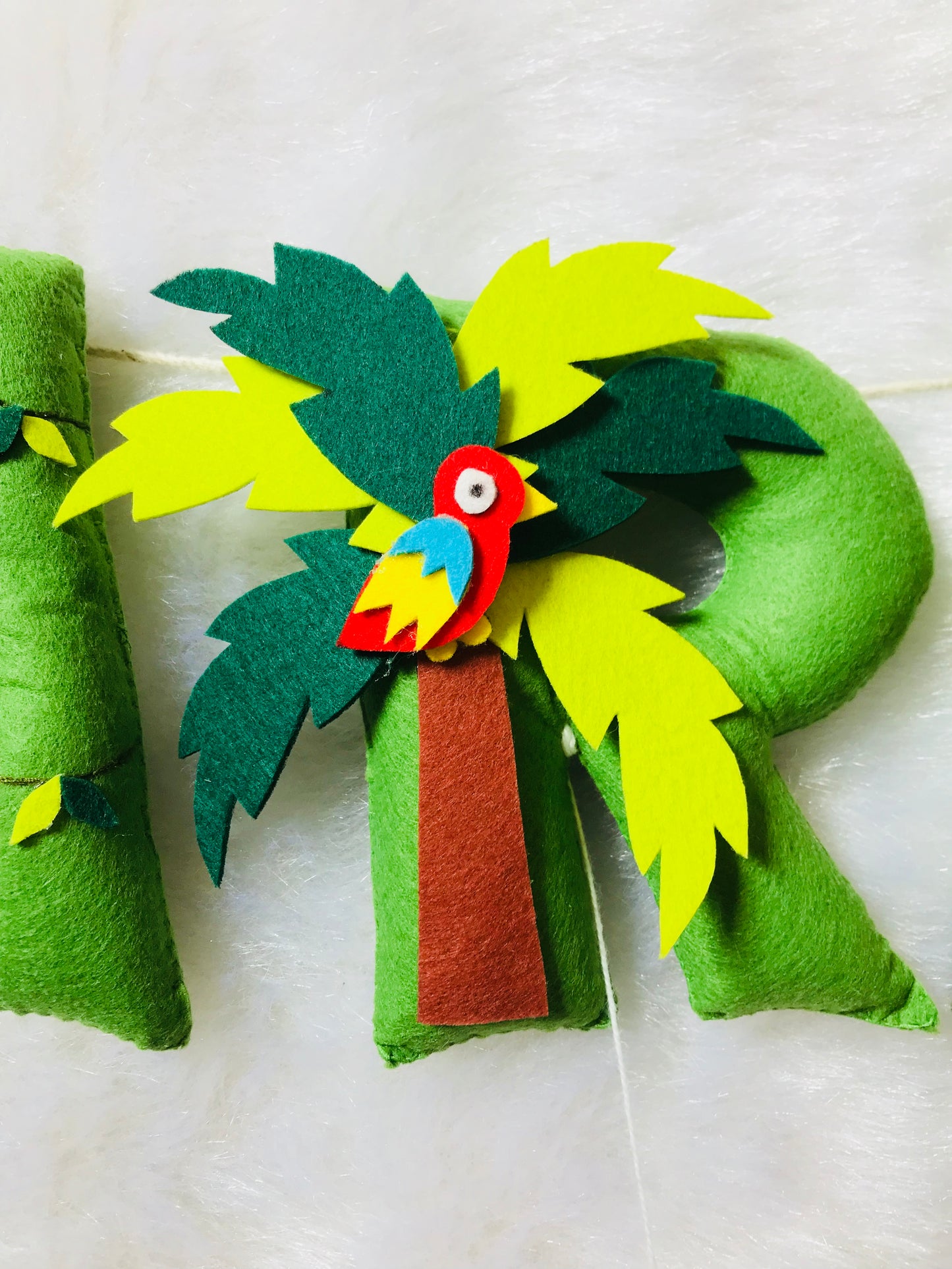 Monkey Theme Name Bunting