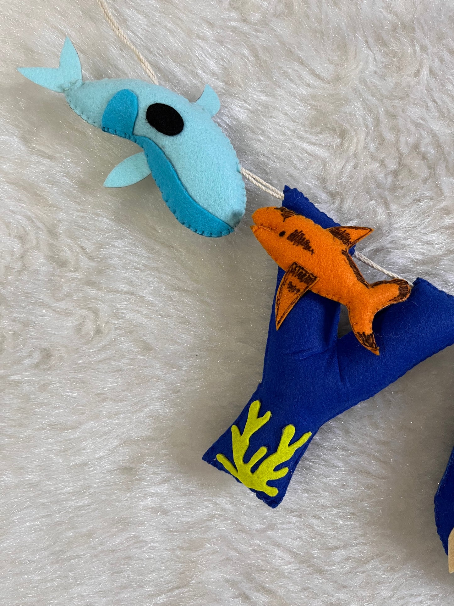 Sea Theme Name Bunting