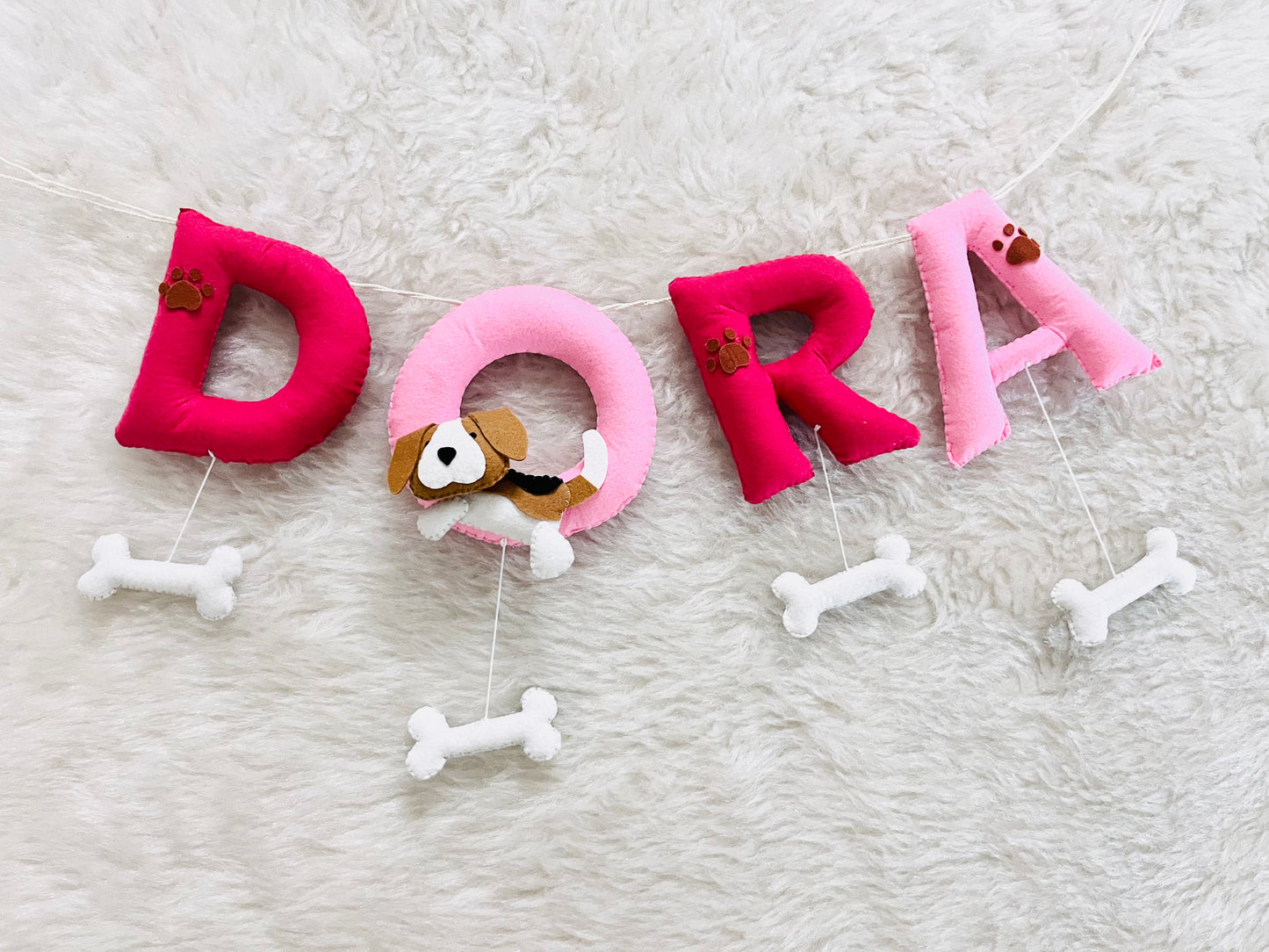 Doggo Theme Name Bunting