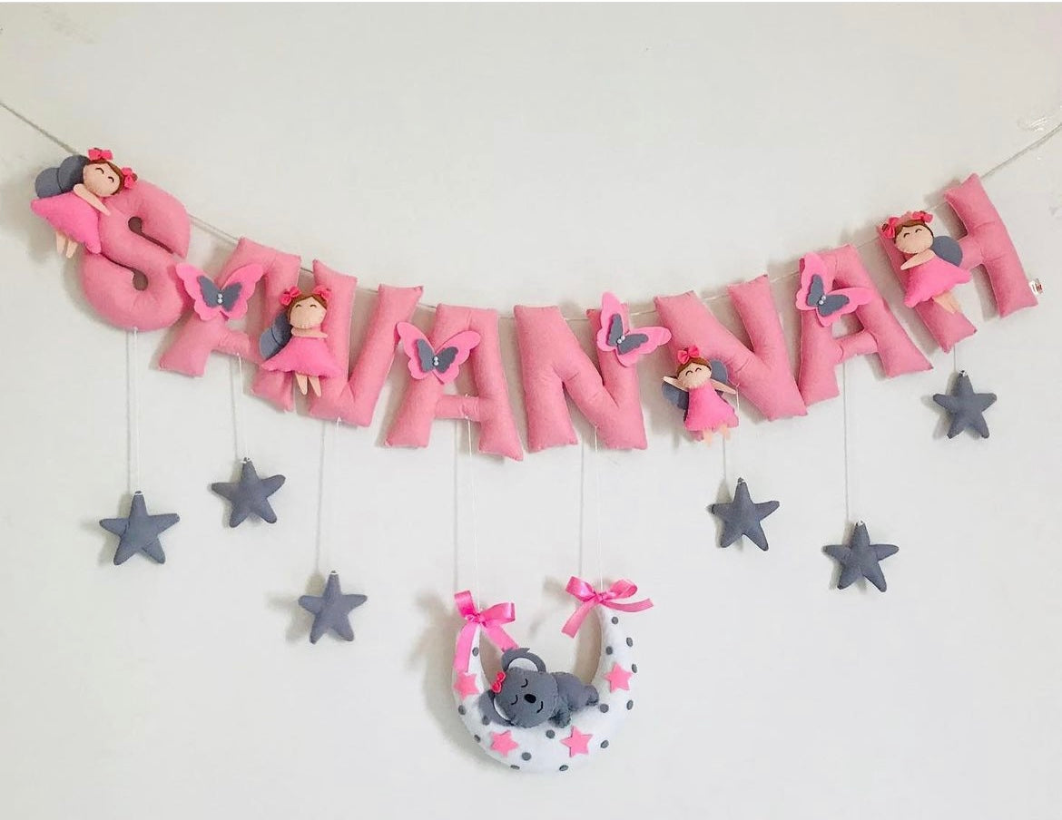 Fairy Theme Name Bunting
