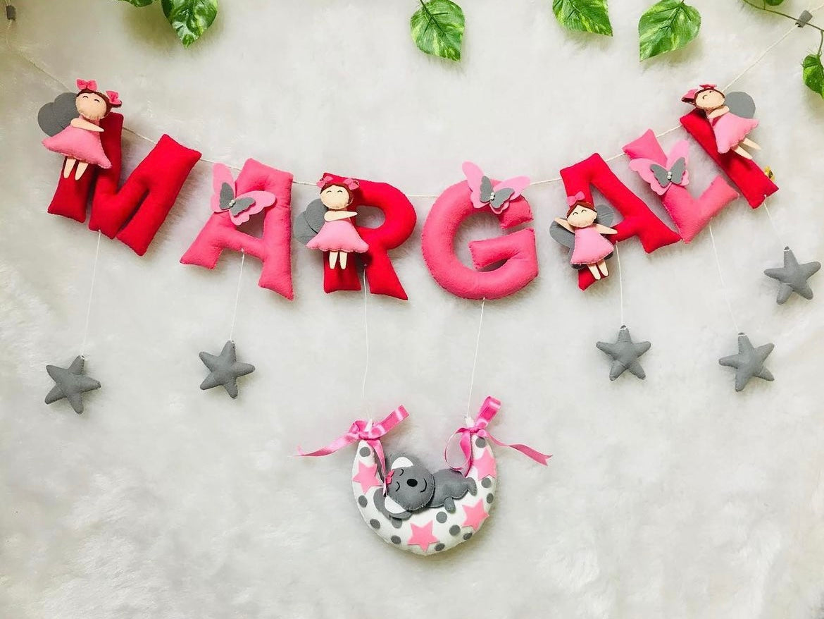 Fairy Theme Name Bunting