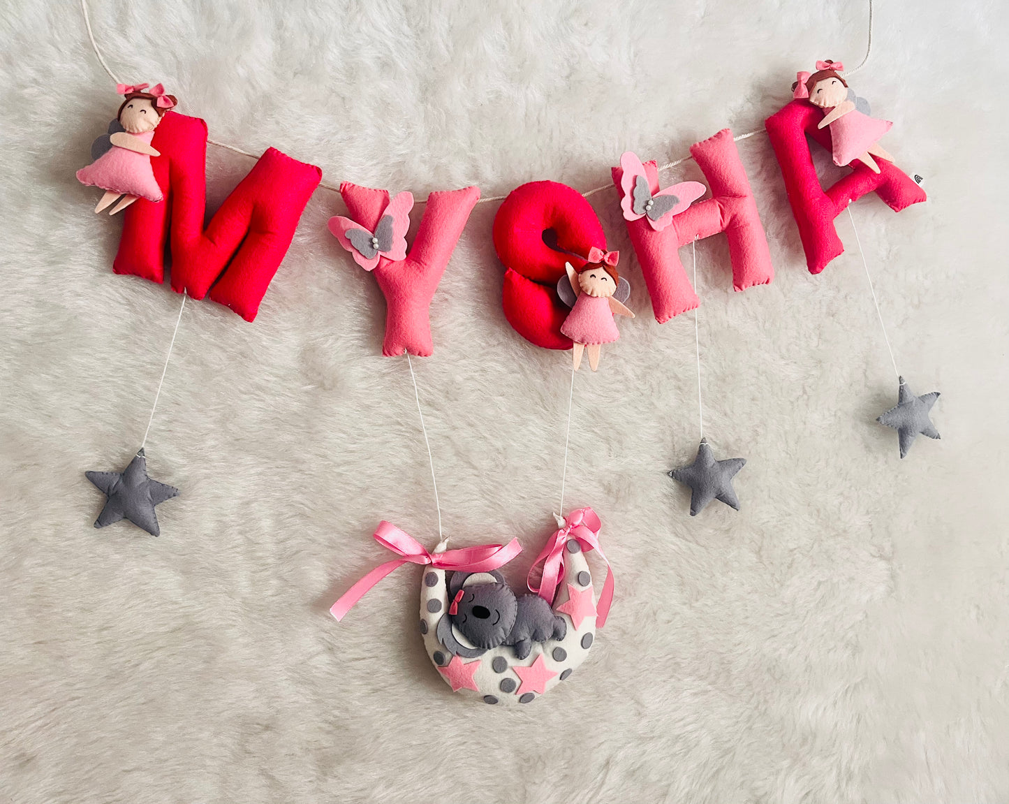 Fairy Theme Name Bunting