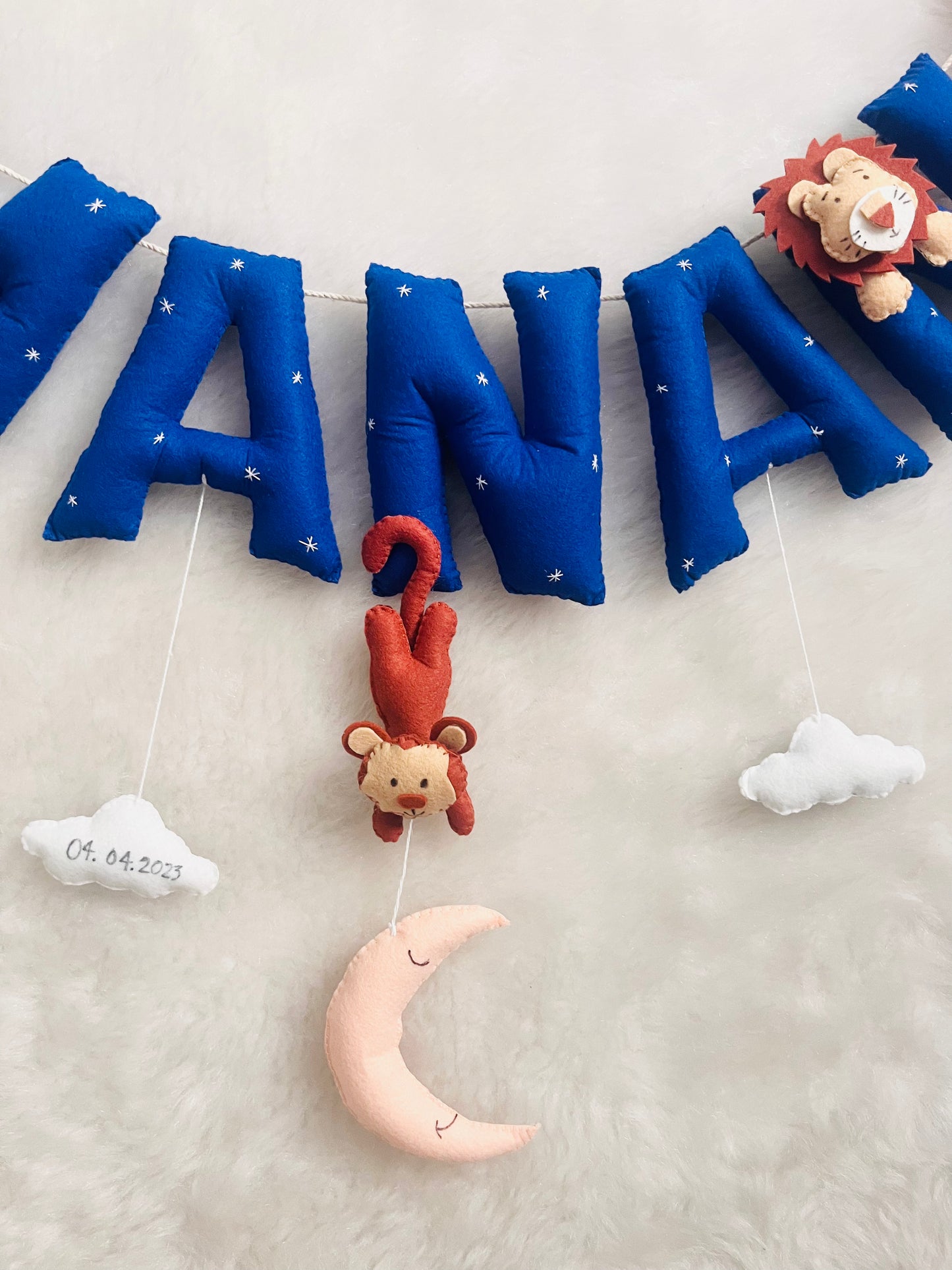 Animal Kingdom Theme Name Bunting