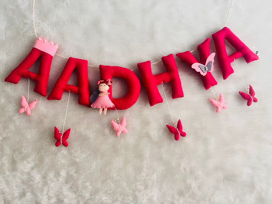 Minimalistic Theme Name Bunting