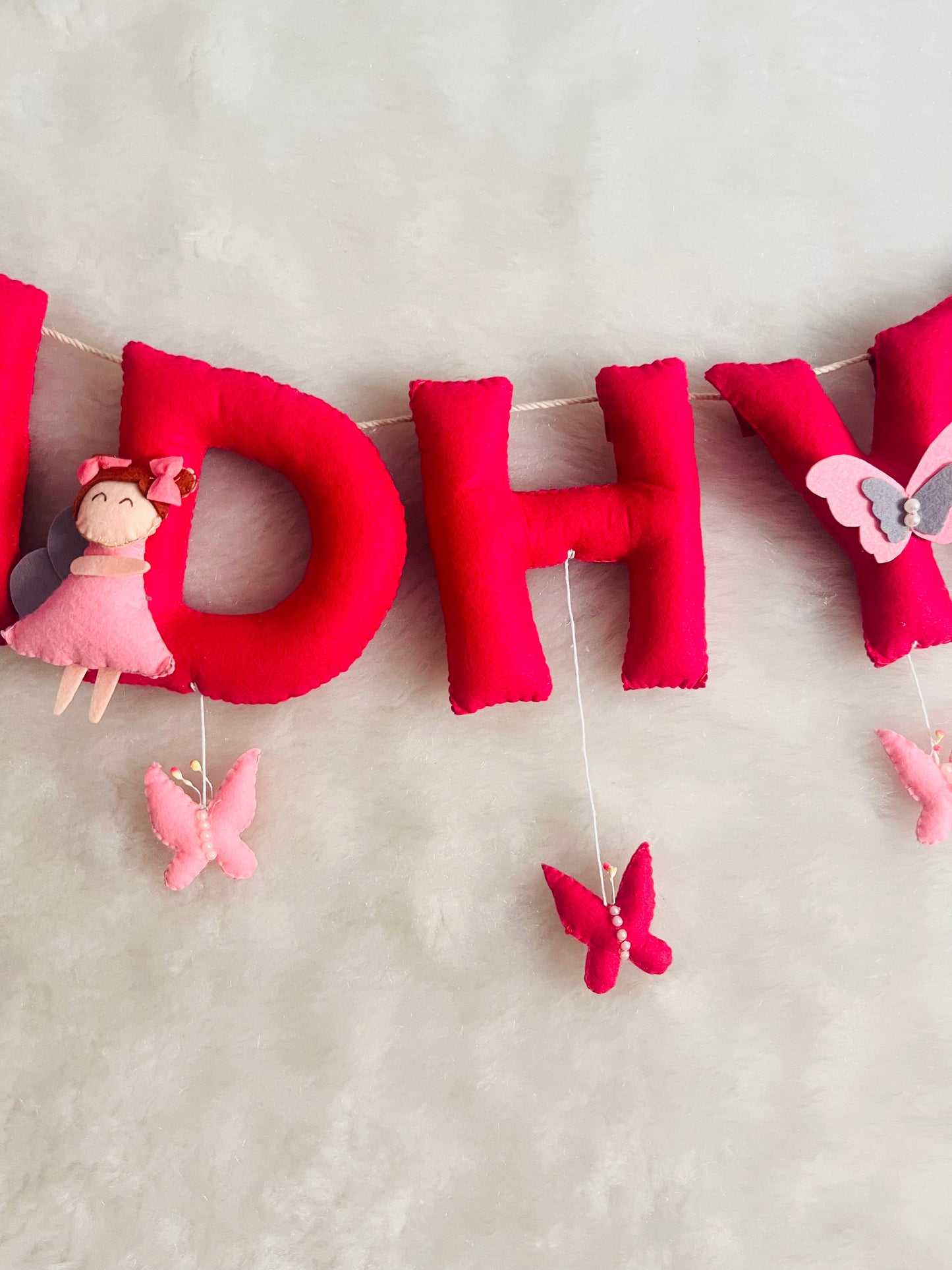 Minimalistic Theme Name Bunting