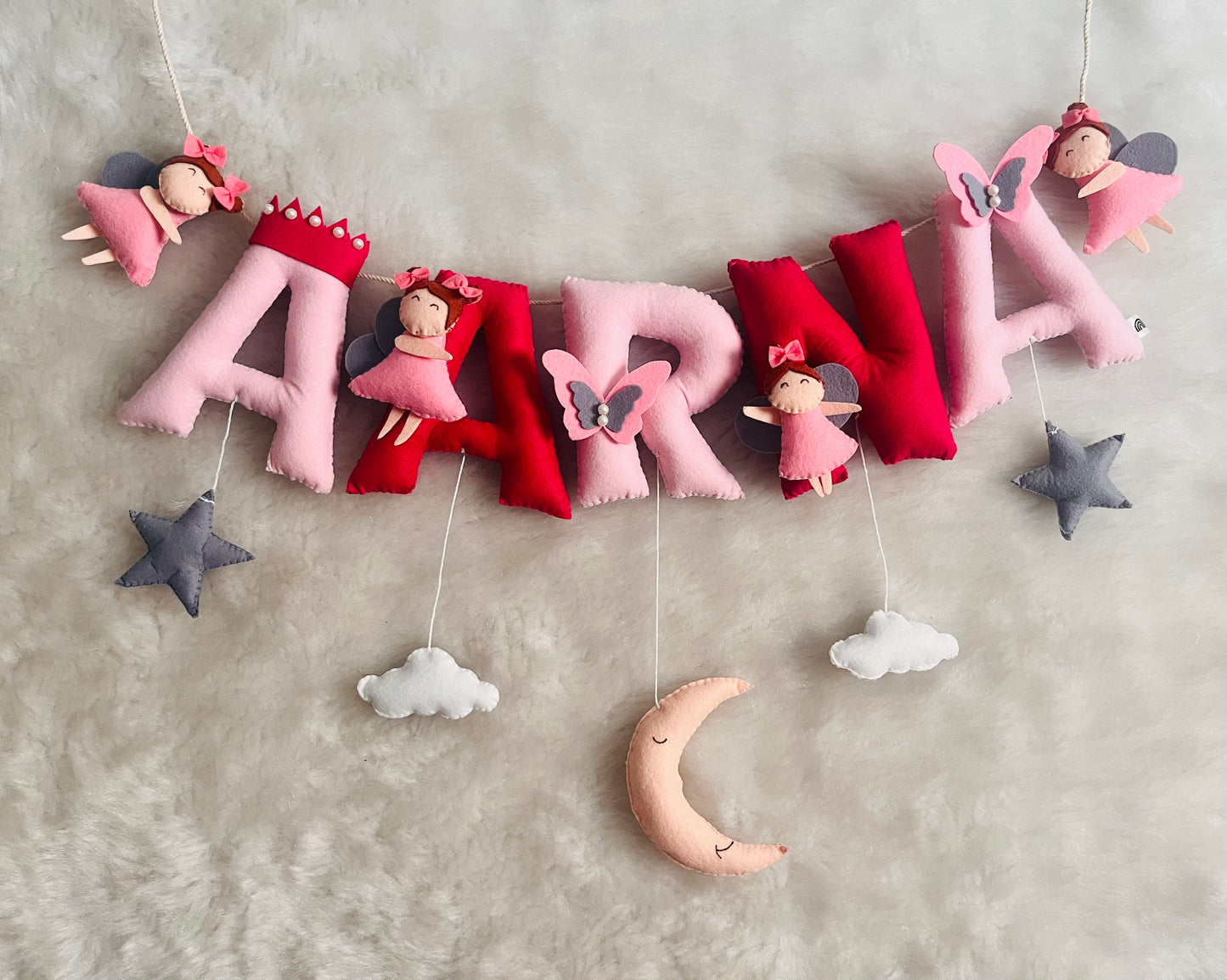 Fairy All Theme Name Bunting
