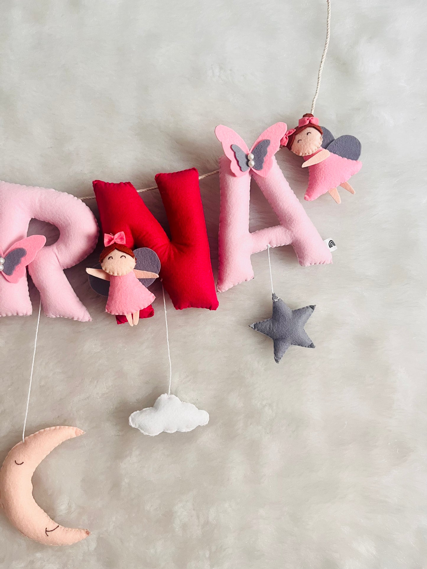 Fairy All Theme Name Bunting