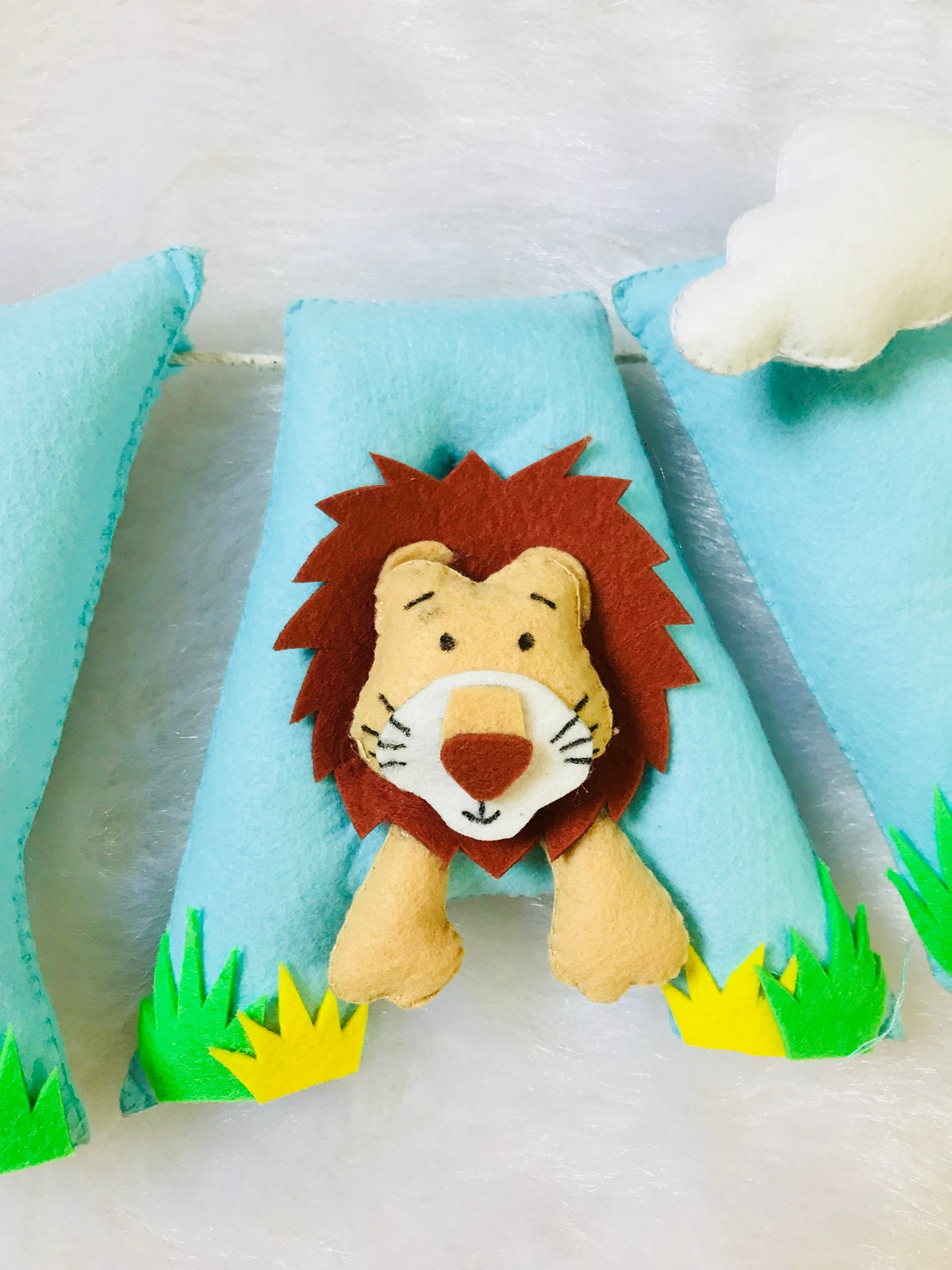 Jungle Theme Name Bunting