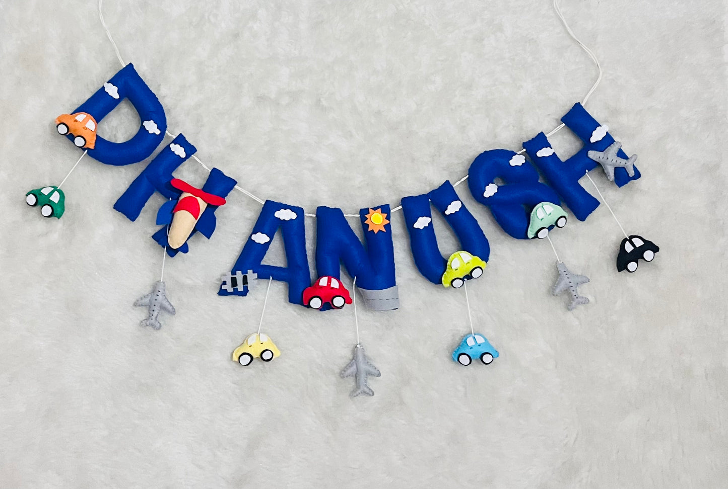 Vehicle Theme Name Bunting