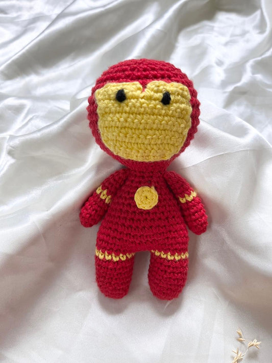 Crochet Toys Ironman Small Size 6 inch