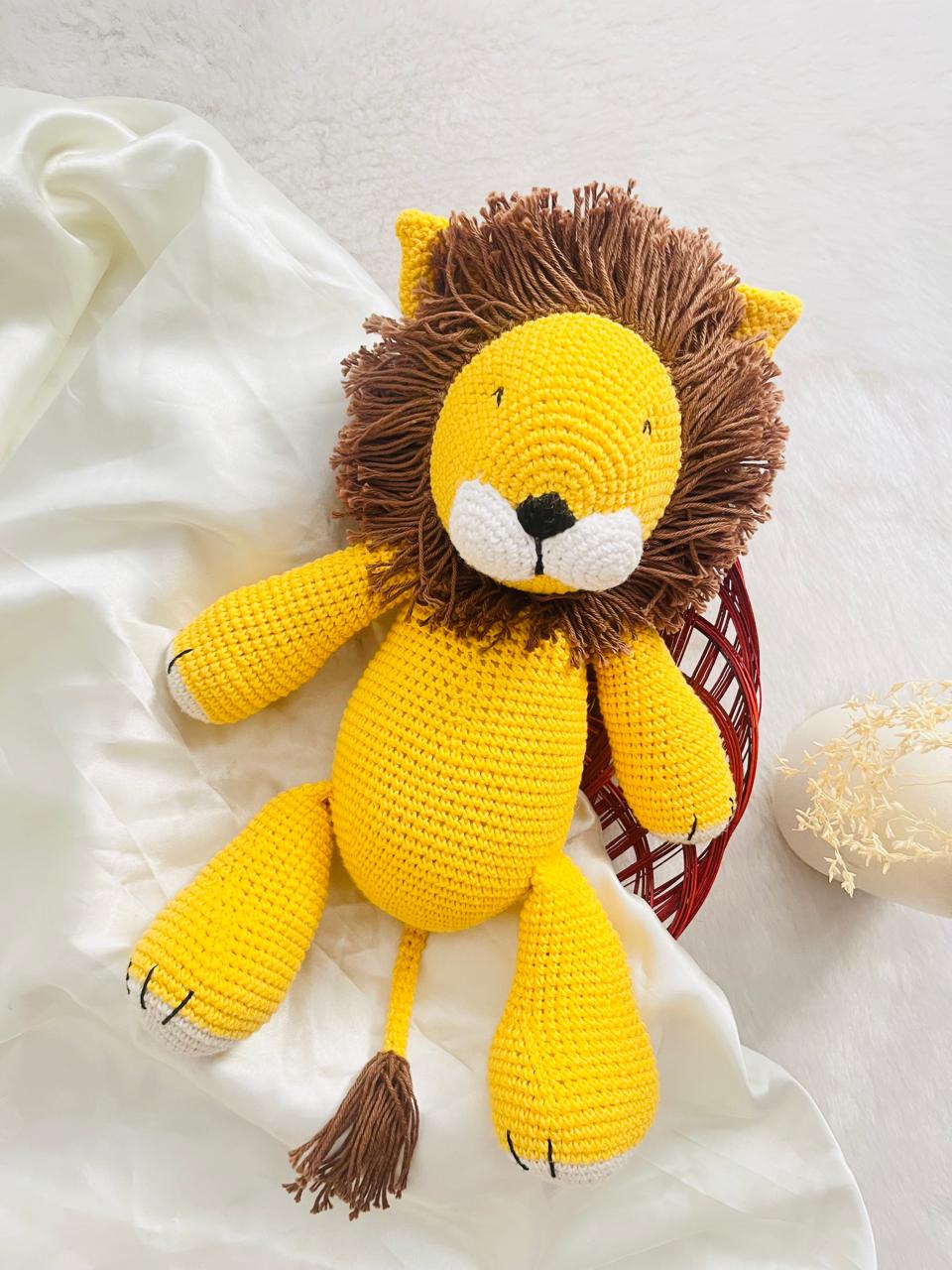 Crochet Toys Lion Big Size 15 inch
