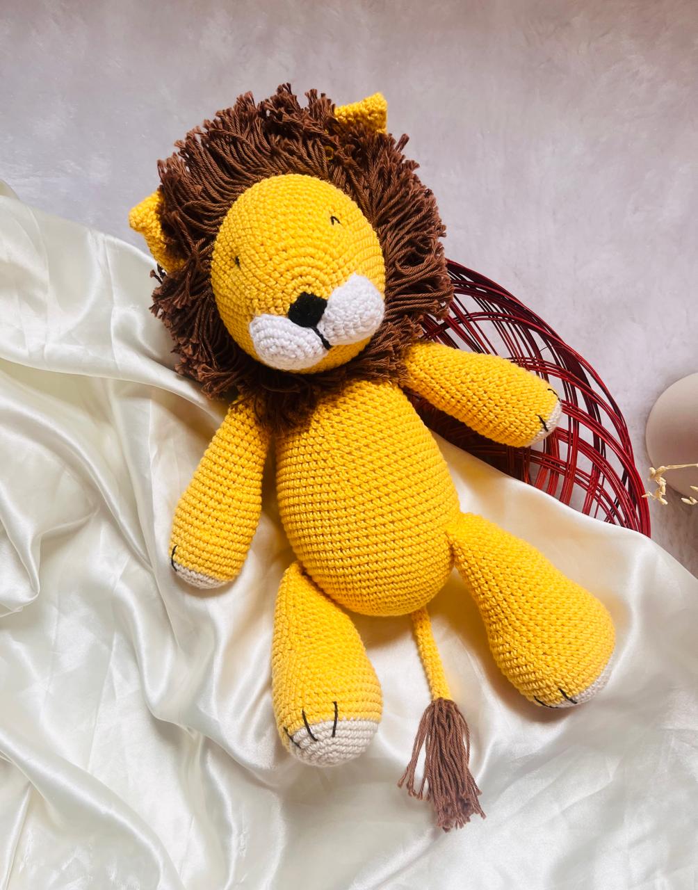 Crochet Toys Lion Big Size 15 inch