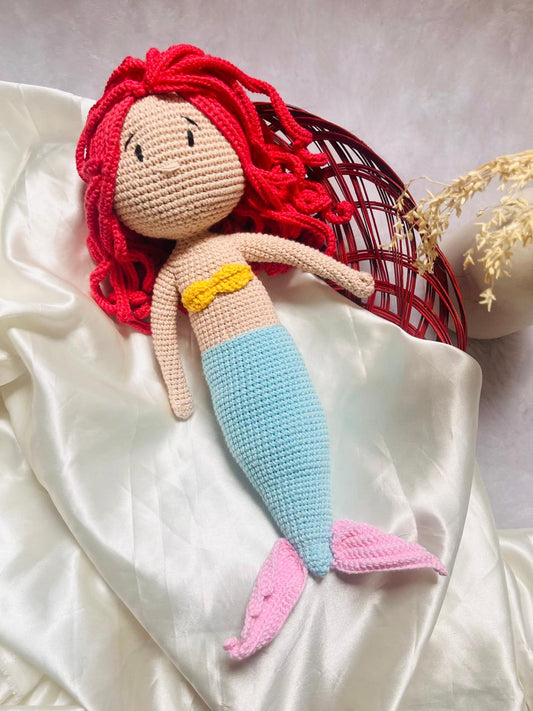 Crochet Toys Mermaid Big Size 14 inch