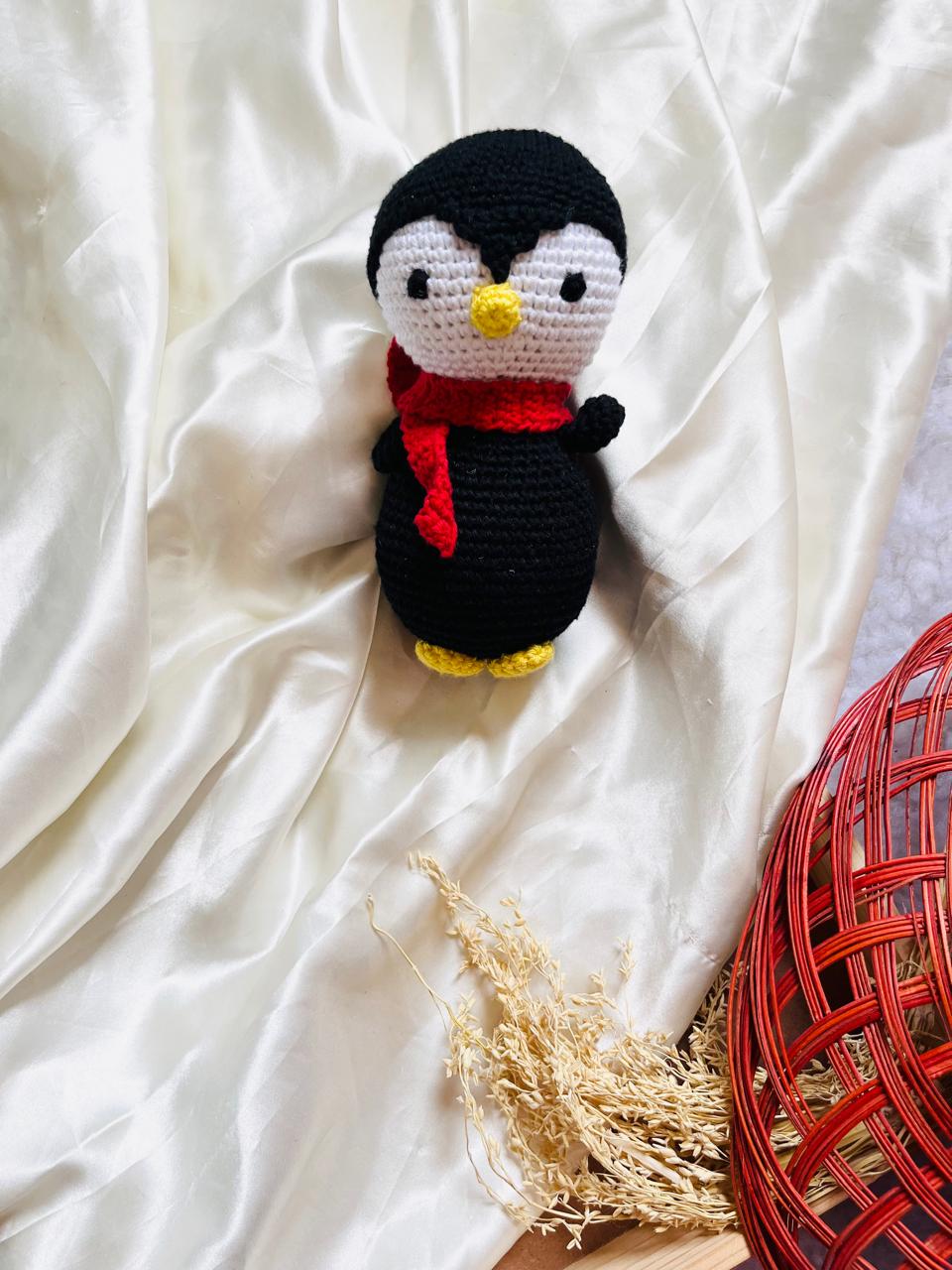 Crochet Toys Penguin Small Size 6 inch