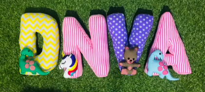 Alphabet Cushions Fabric
