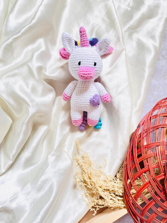 Crochet Toys  Unicorn Small Size 6 inch