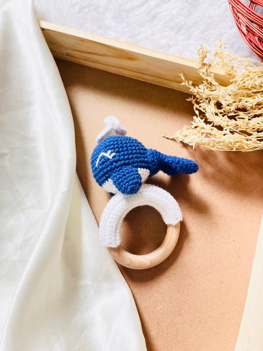 Crochet Teether Whale