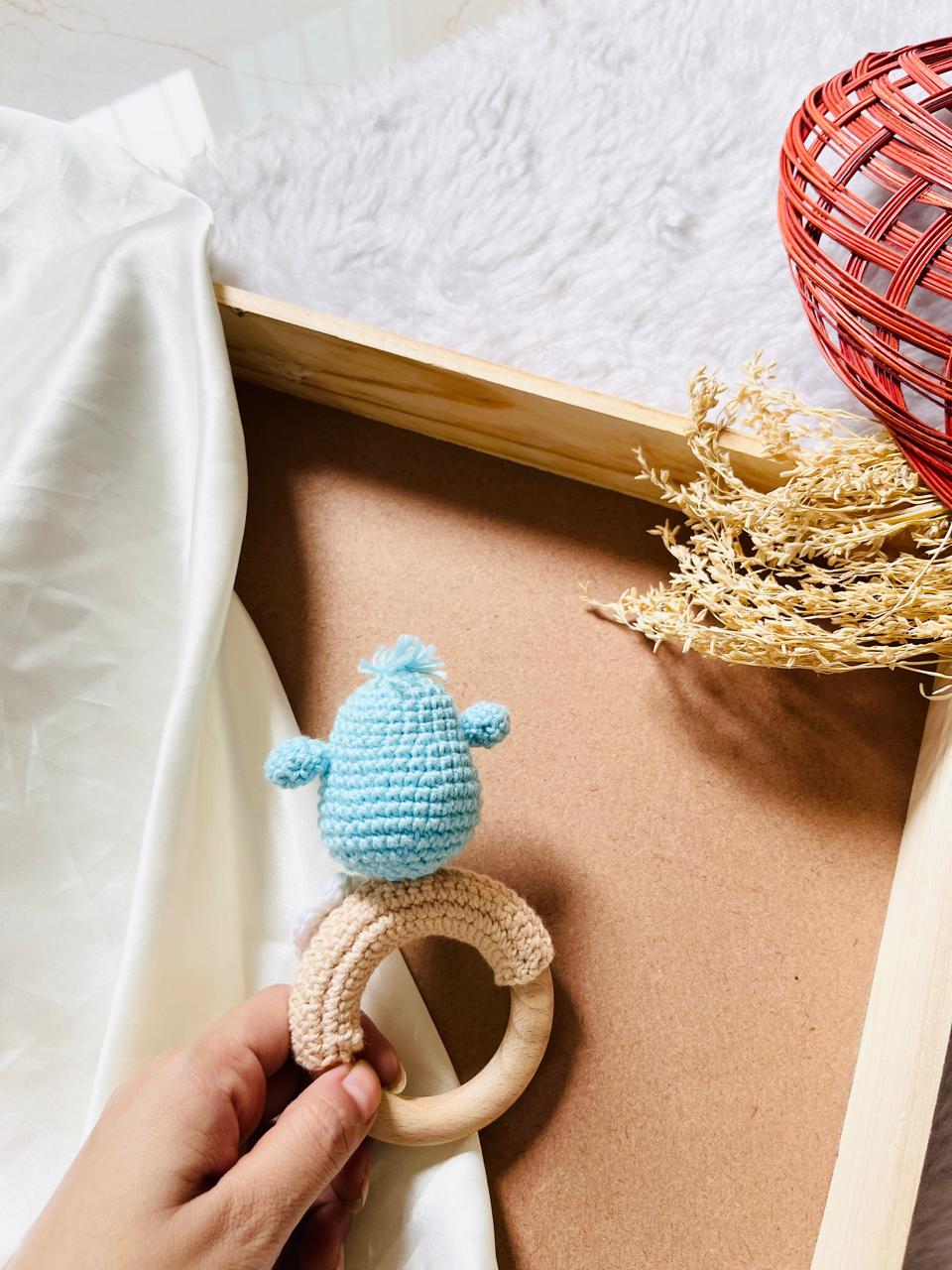 Crochet Teether Bird
