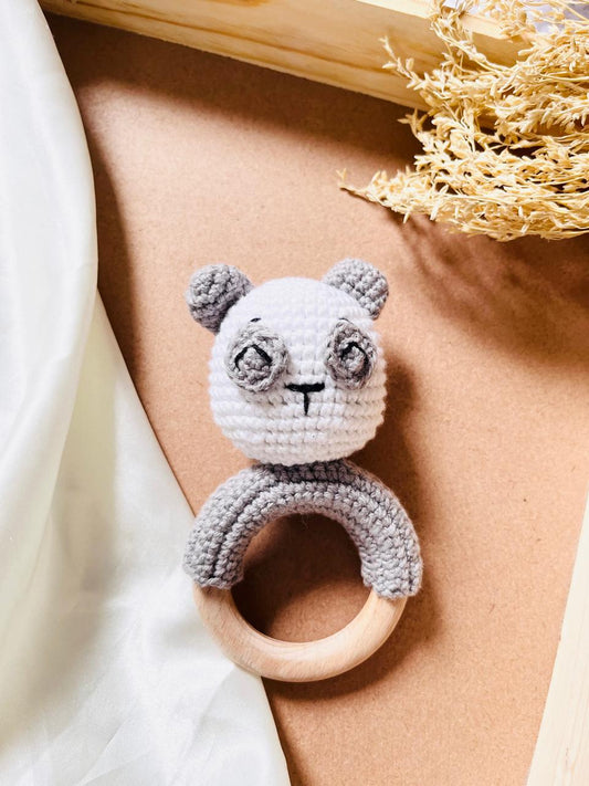 Crochet Teether Panda